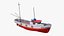 Stylized Fishing Boat HMS RYBKA
