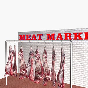 3D beef carcasses