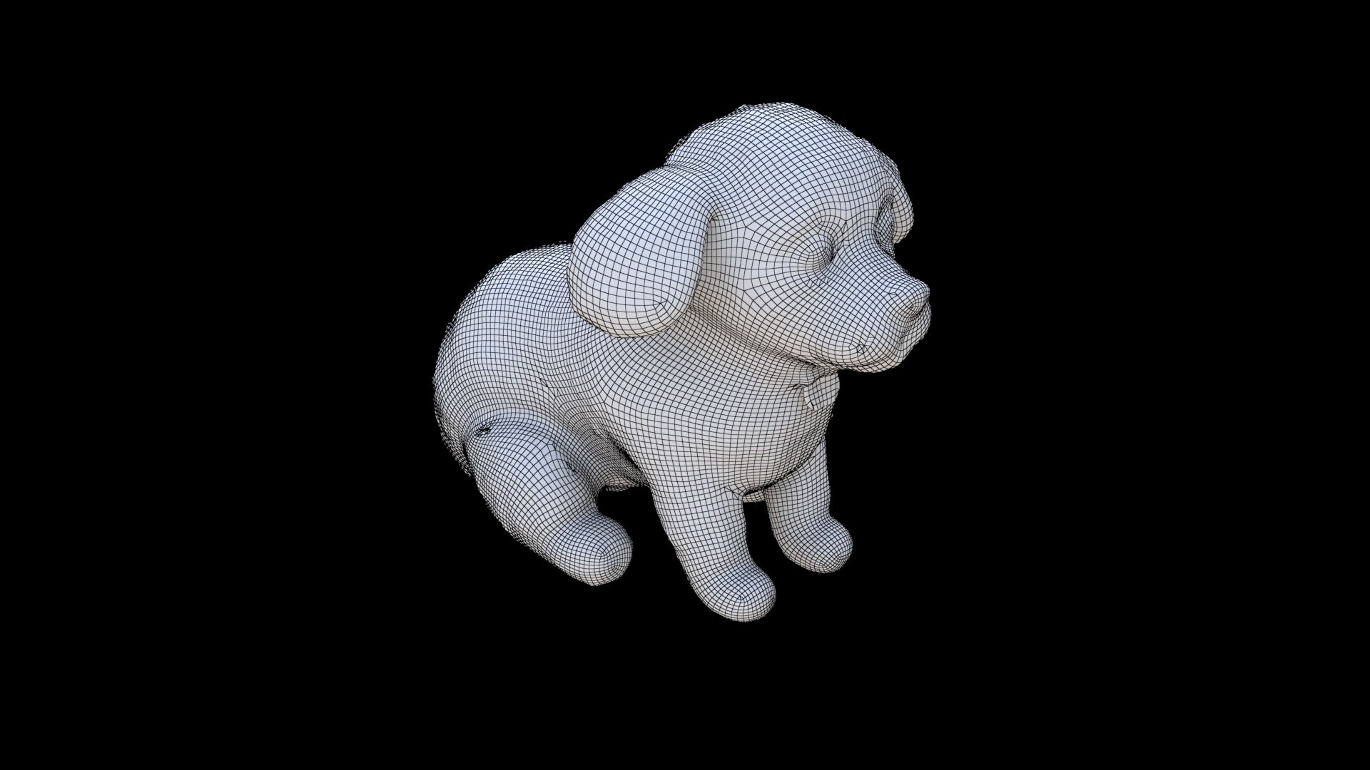 Poodle Seated 3D - TurboSquid 2333764