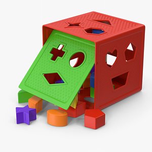 Baby Block Shape Sorter 3D