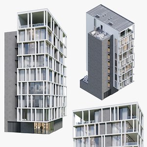 3D Residential building 1