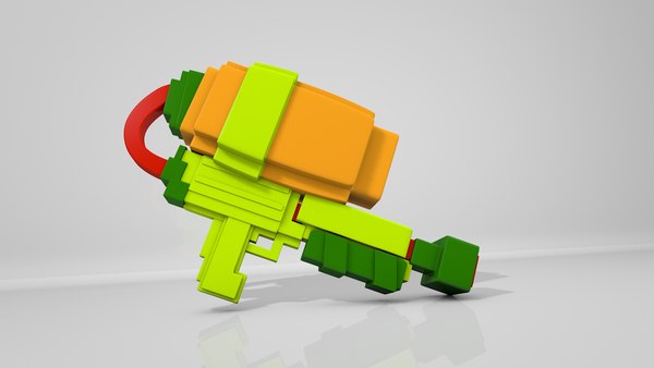 Splatoon武器包3D模型 - TurboSquid 1038006