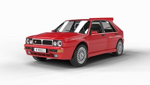 Lancia Delta HF Integrale Evoluzione 1 3D