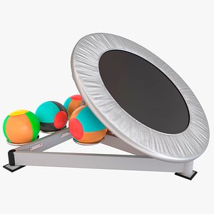 Medical Ball medball sports equipment trampoline 3D