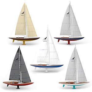 3D leonardo yacht model