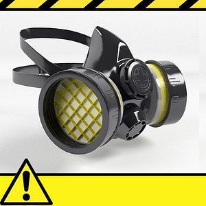 3ds safety respirator mask