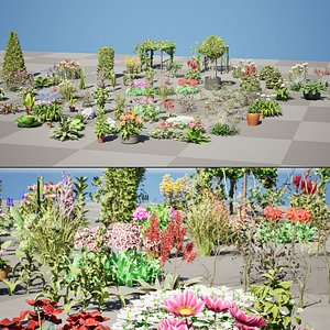 Modular Forest plants Pack