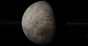 3D model This is a Fictional planet CERES