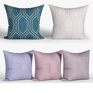 decorative pillows set 076 model