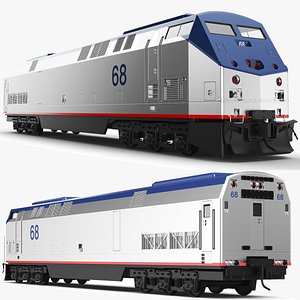 Detailed Train Front Car