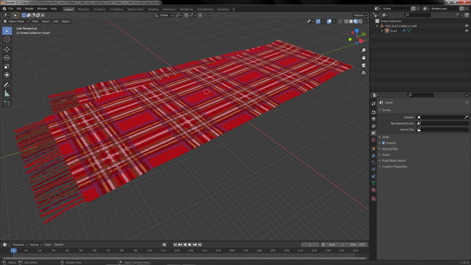 3D Red Scarf Folded in Half model https://p.turbosquid.com/ts-thumb/i3/FSxnBW/HW/redscarffoldedinhalfvray3dmodel018/jpg/1692434297/1920x1080/fit_q87/bf7985f328832b583fdba741073e295a97e9e987/redscarffoldedinhalfvray3dmodel018.jpg