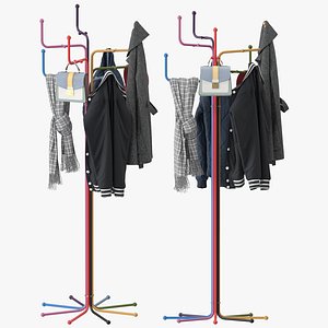 3D Coat Tree Fritz Hansen