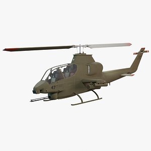 3D AH-1s Mod - Corba Helicopter model