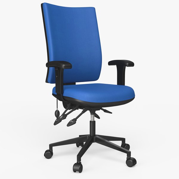 3D Office Chair 04 - 8K PBR Textures model