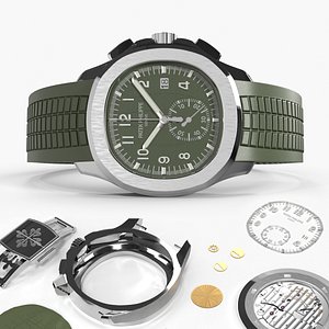 Mens Wrist Watch Patek Philippe Aquanaut Green