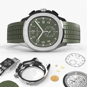 Mens Wrist Watch Patek Philippe Aquanaut Green