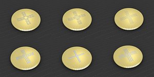 medallions vol 25 3D model