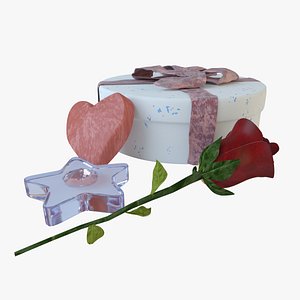 Romantic Gift 3D model