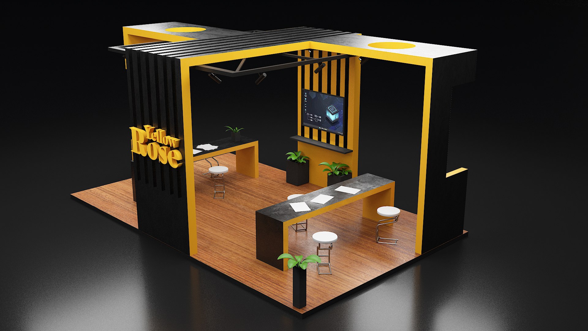 Modern Exhibition Stand Trade Show Booth 4 in1 Collection 3D model https://p.turbosquid.com/ts-thumb/i3/NT0V8X/dx/9/jpg/1788286090/1920x1080/fit_q87/cfee9a626f20dc3cda6cadd959541747ad22969f/9.jpg