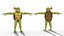 Collezione di cartoni animati TMNT