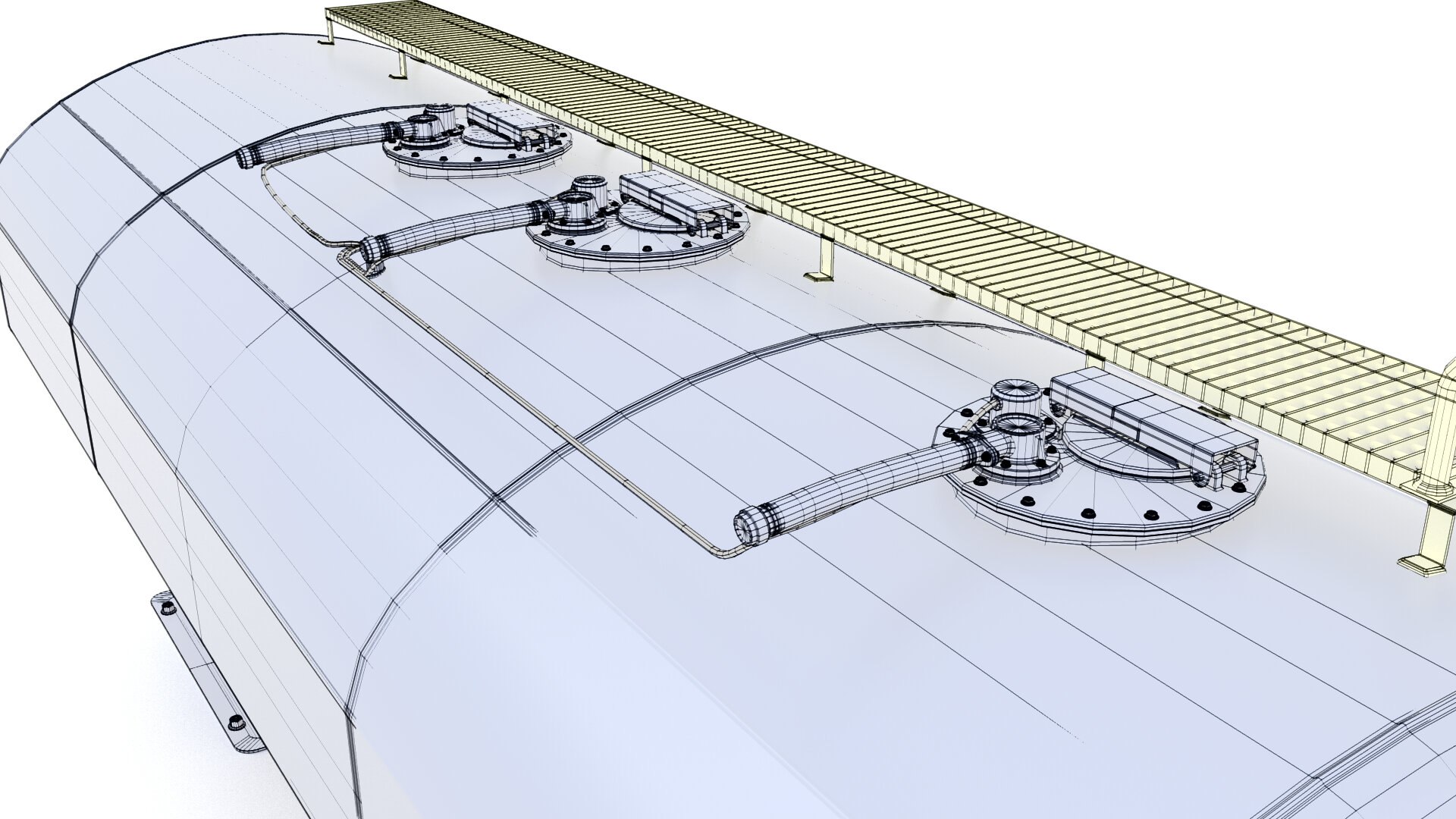 Oil Pressure Tank 3D Model TurboSquid 1554321
