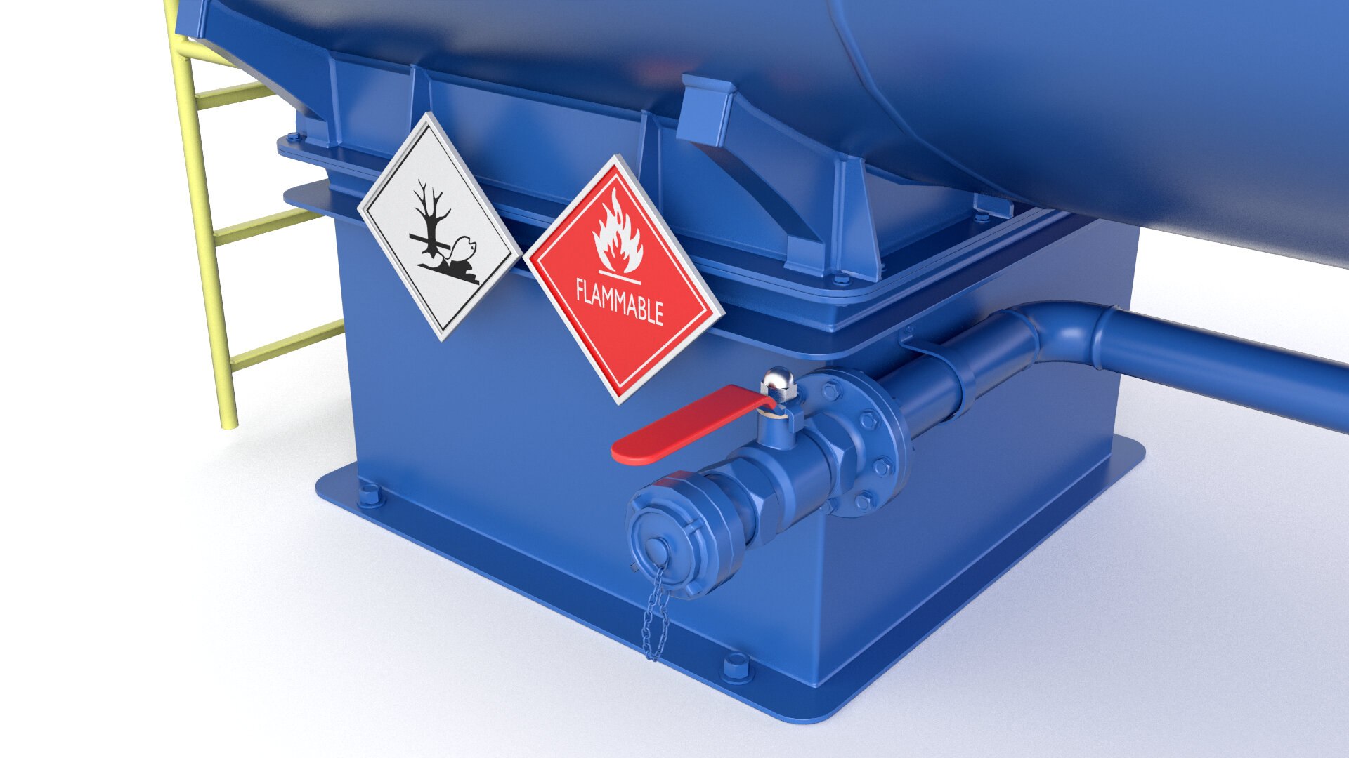 Oil Pressure Tank 3D Model TurboSquid 1554321