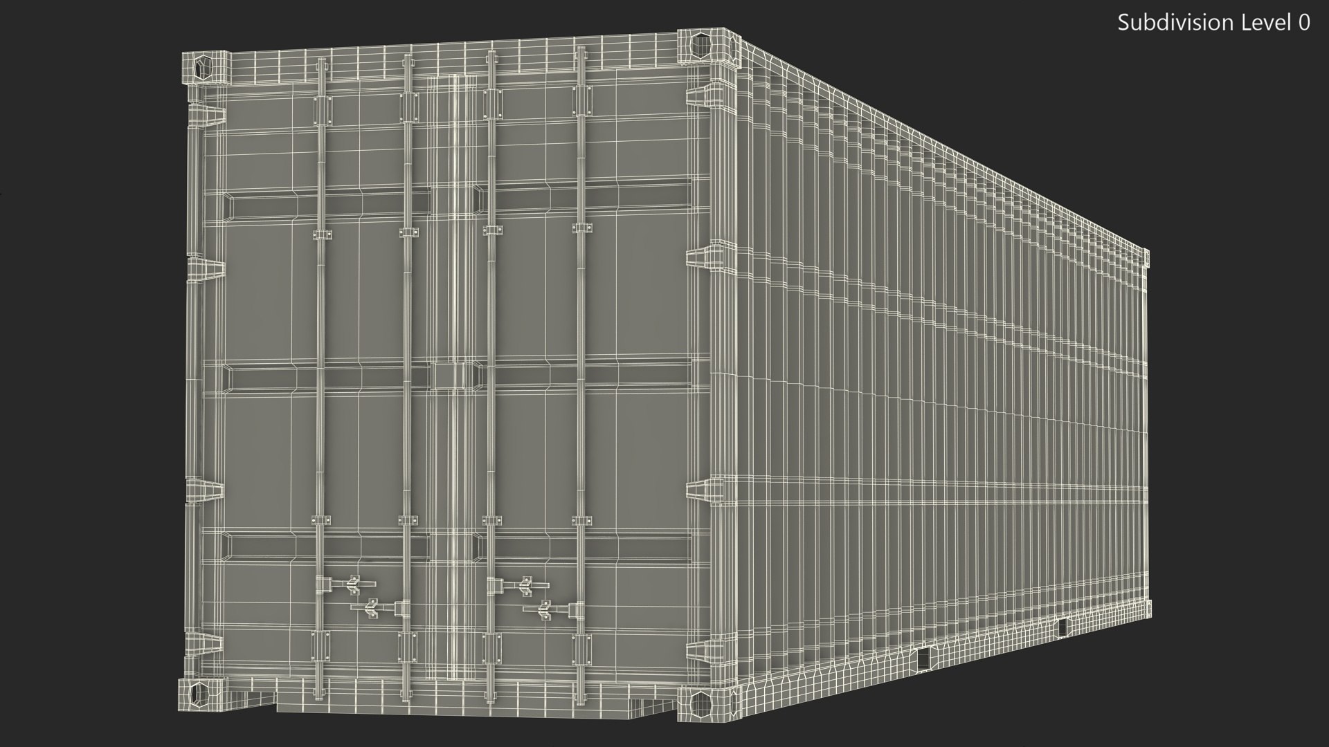 3D model High Cube Shipping Container 40FT - TurboSquid 2144468