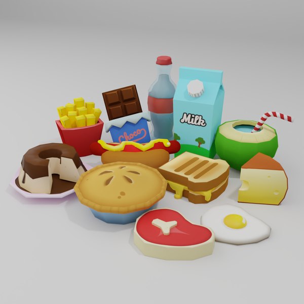 food games assets 3D