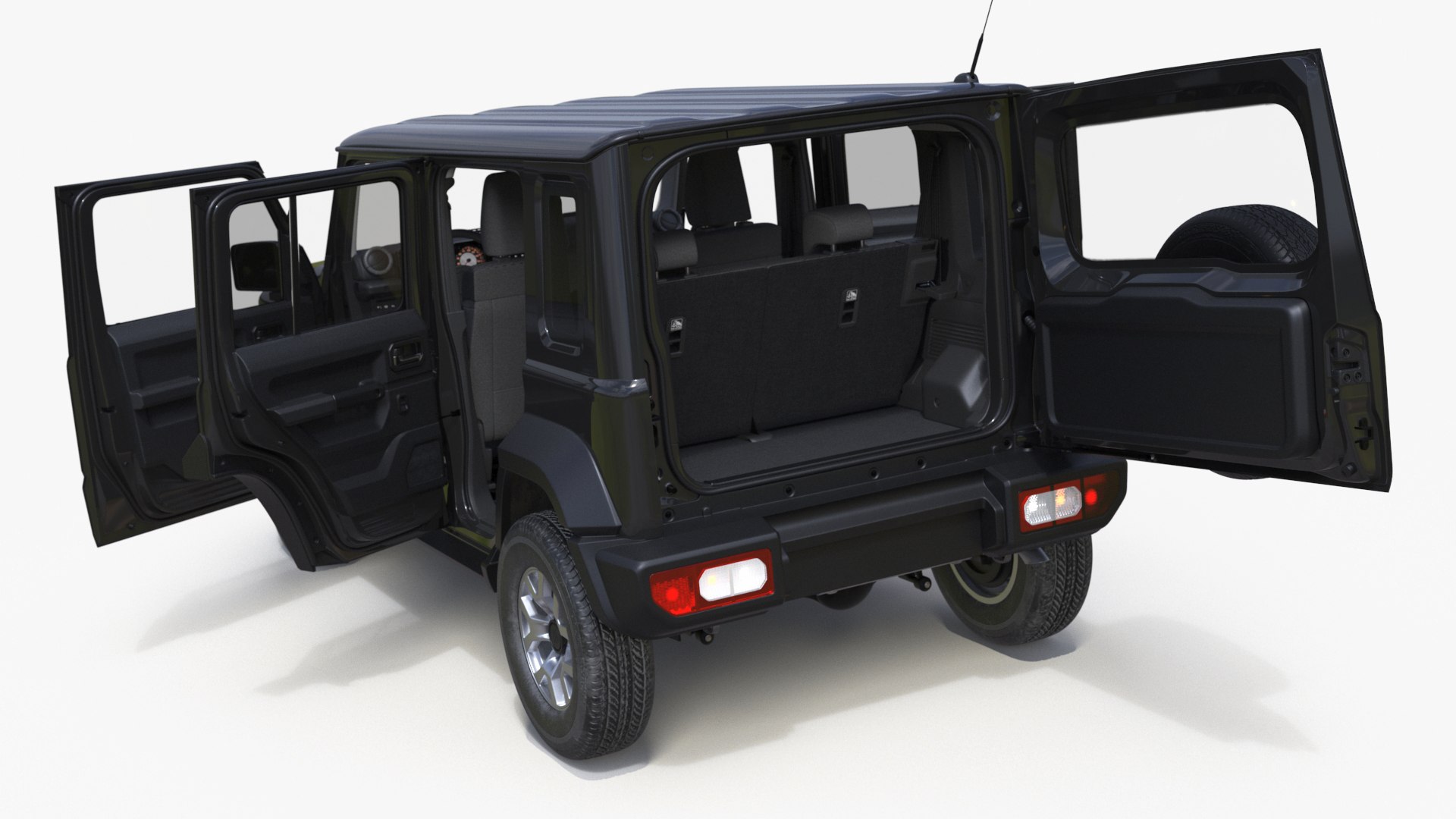 Black SUV Suzuki Jimny 2025 3D model https://p.turbosquid.com/ts-thumb/i3/Qgys5T/9q/black_suv_suzuki_jimny_2025_026/jpg/1743035175/1920x1080/fit_q87/e9f91b49e631aa394d5d9d764082e5608a69afe8/black_suv_suzuki_jimny_2025_026.jpg