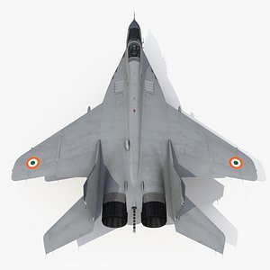 3D MiG 29K Multirole Fighter Aircraft Indian Navy