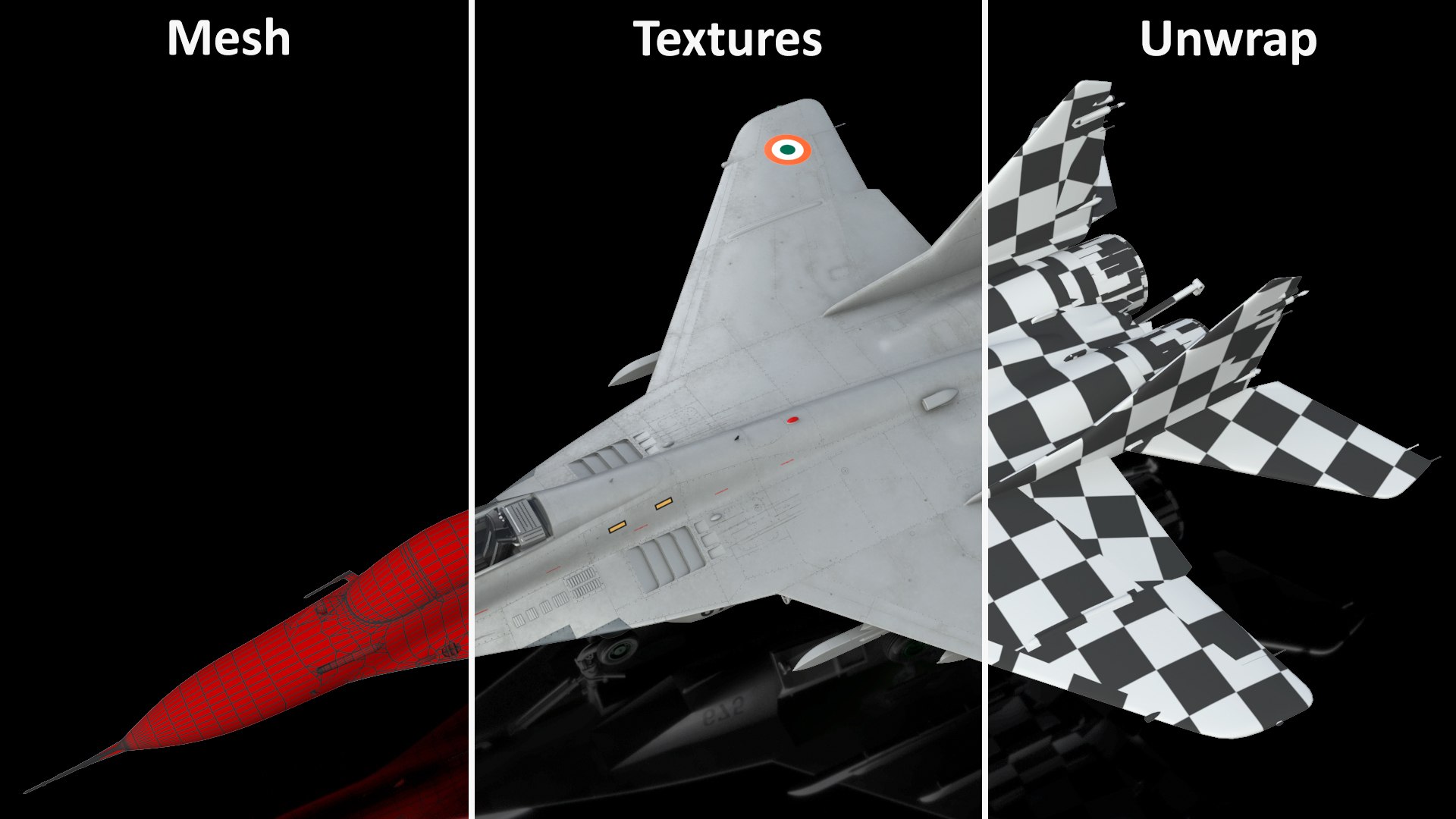 3D MiG 29K Multirole Fighter Aircraft Indian Navy https://p.turbosquid.com/ts-thumb/i3/V7QMar/R8/mig29kmultirolefighteraircraftindiannavymb3dmodel041/jpg/1638184122/1920x1080/fit_q87/81f4d3884689c1d316f54f59a85a267c9faede90/mig29kmultirolefighteraircraftindiannavymb3dmodel041.jpg