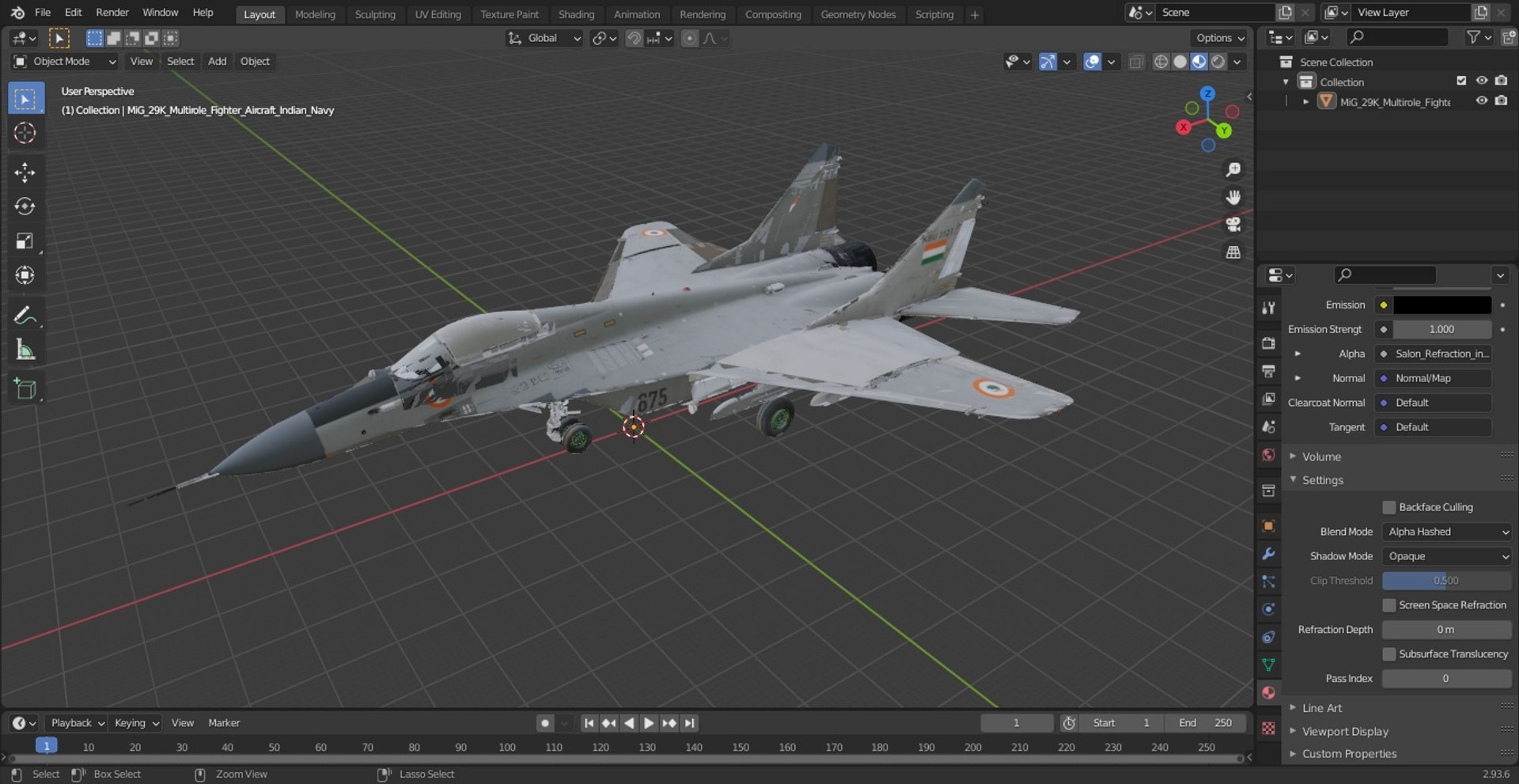 3D MiG 29K Multirole Fighter Aircraft Indian Navy https://p.turbosquid.com/ts-thumb/i3/V7QMar/dZ/mig29kmultirolefighteraircraftindiannavymb3dmodel049/jpg/1638184143/1920x1080/fit_q87/ba7afe2c7db2f03a0a06d2f1a61178e0aa2828ba/mig29kmultirolefighteraircraftindiannavymb3dmodel049.jpg