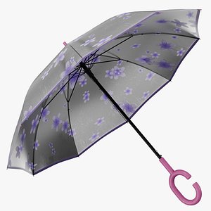 3D Umbrella 02 b model