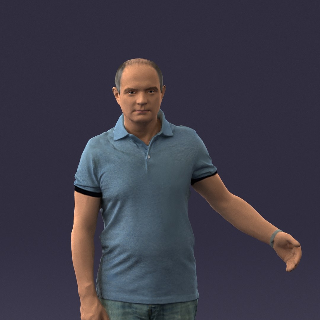 Free 3D Scanned Realistic Human - TurboSquid 1640566