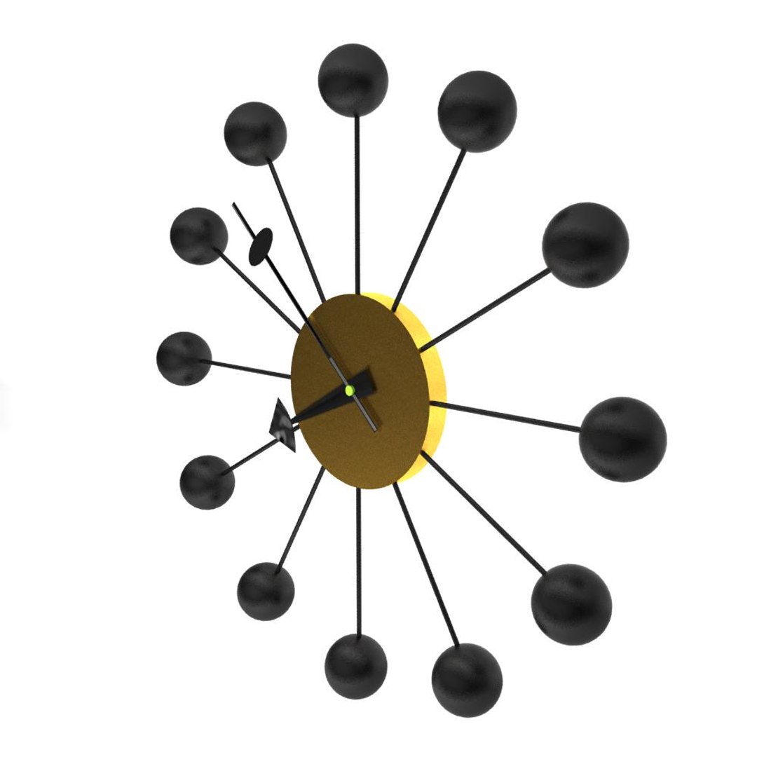 3d Wall Clock Model