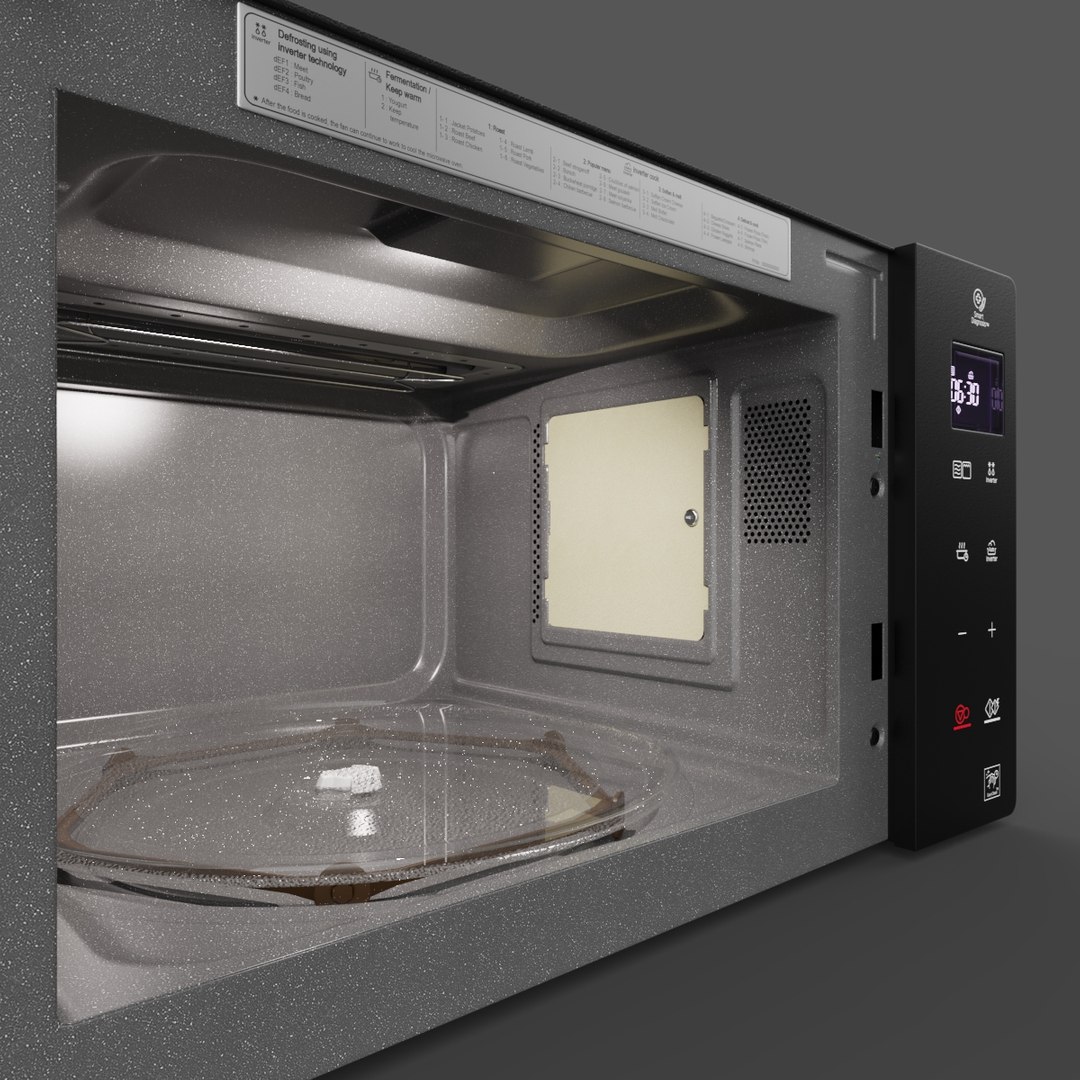 Lg maya microwave top
