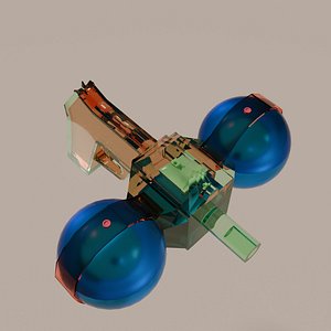 A water pistol or gun 3D