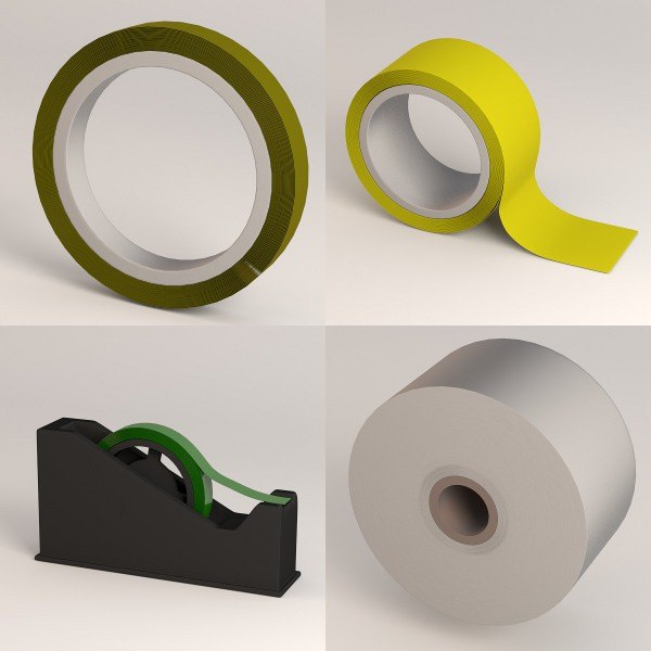 Collection Tape 3D Models for Download | TurboSquid