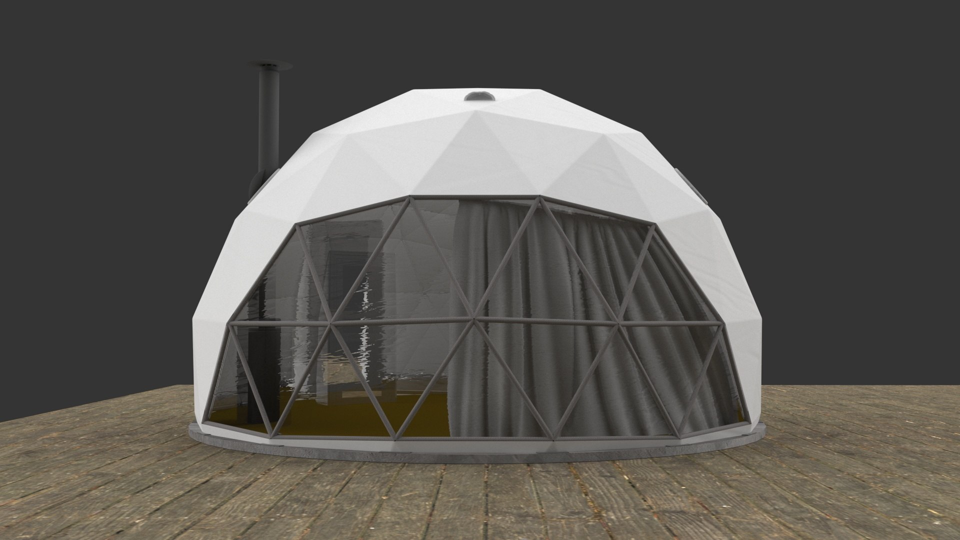 3D Glamping Dome Extreme - TurboSquid 2006227