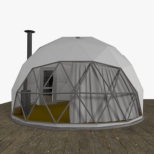 3D Glamping Dome Extreme
