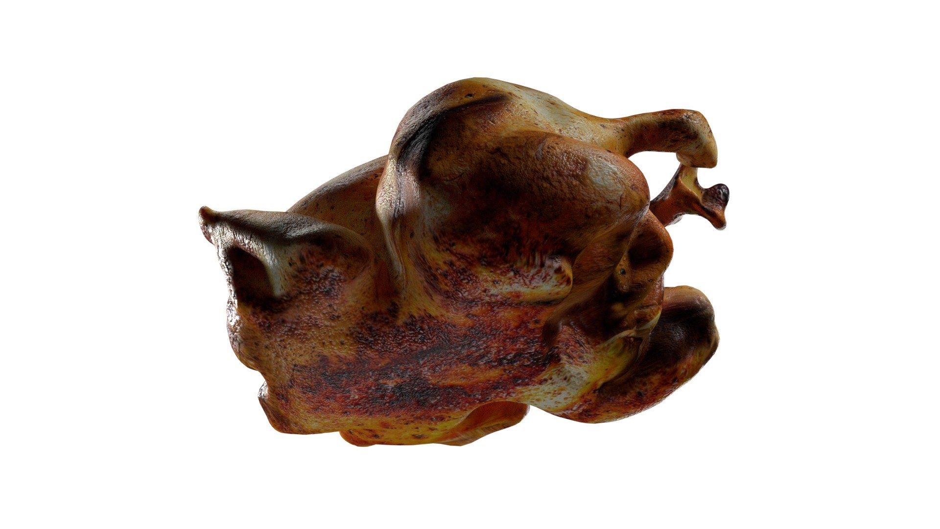 3D Chicken Roasted Whole Model - TurboSquid 2370500