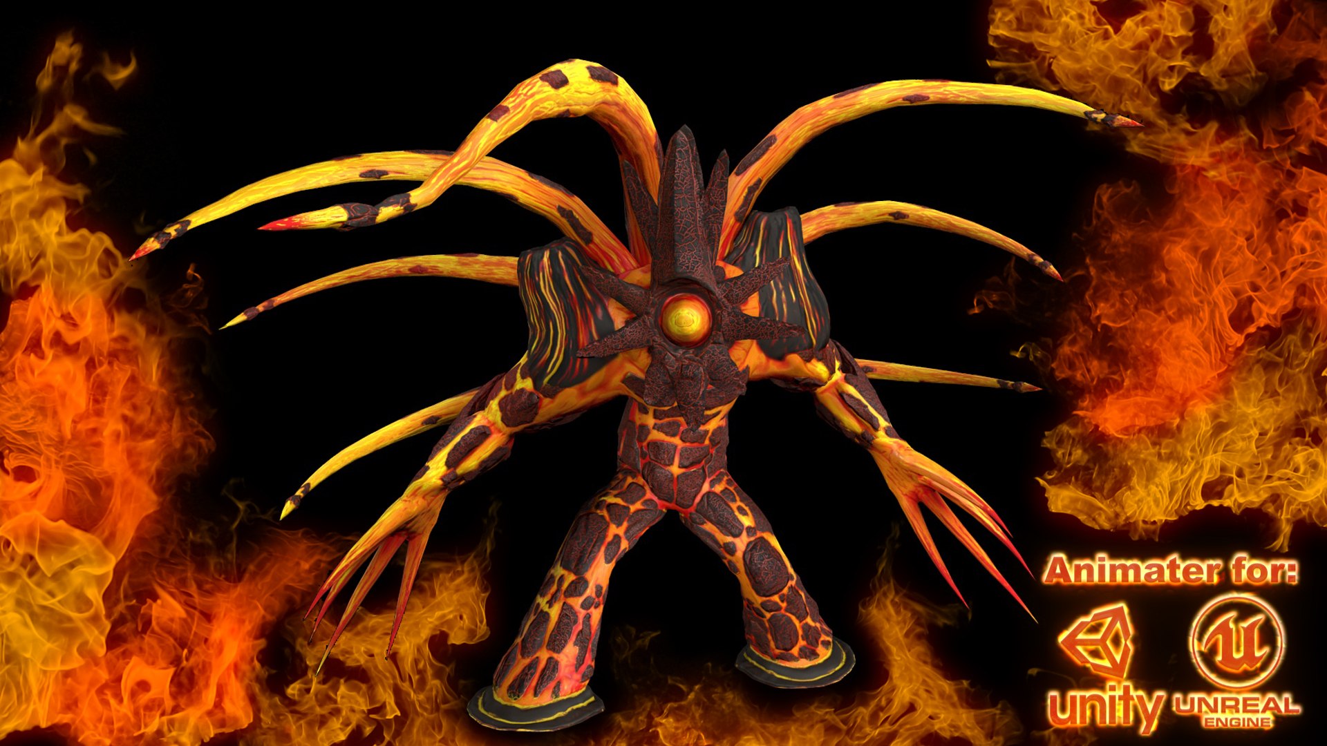 3D model Low-poly model of the character Lava Creature https://p.turbosquid.com/ts-thumb/i3/qNEXaR/6j/prew/jpg/1665602148/1920x1080/fit_q87/426f39d4400e402ceefec526bcb8ce463065a929/prew.jpg