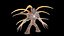 Low-Poly-Modell des Charakters Lava Creature