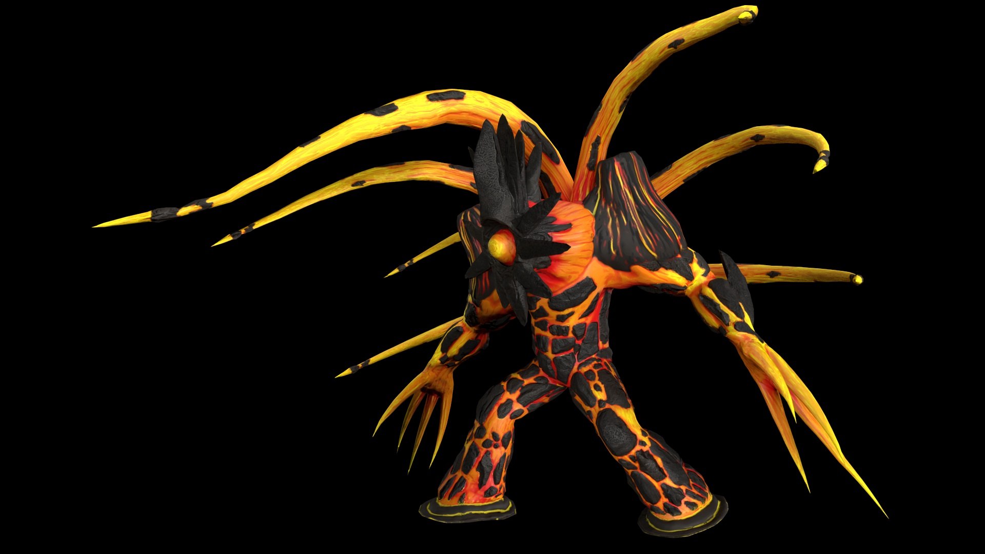 3D model Low-poly model of the character Lava Creature https://p.turbosquid.com/ts-thumb/i3/qNEXaR/h0/2001_maincamera/jpg/1665602145/1920x1080/fit_q87/6a1c1f1b4ef3e9914d8ea09830de84dd4382f2fe/2001_maincamera.jpg