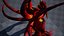 Low-Poly-Modell des Charakters Lava Creature