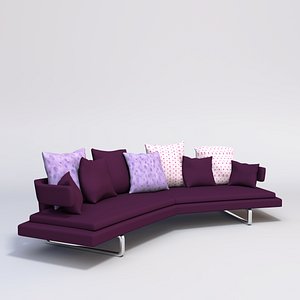 3d arne sofa b model