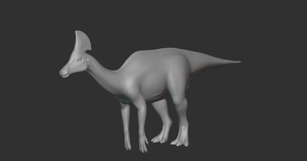 Olorotitian Basemesh Low Poly 3D - TurboSquid 1994703