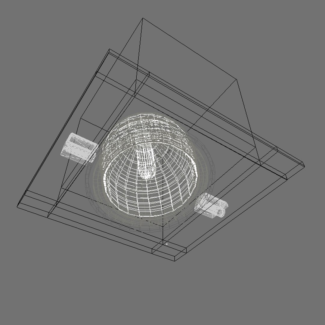3d single accent light model
