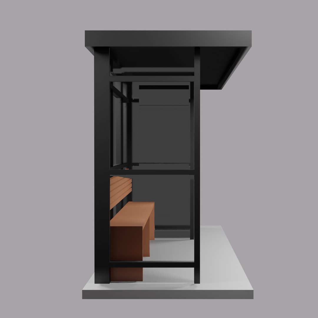 3D model bus stop https://p.turbosquid.com/ts-thumb/i4/0O25Lx/xA/busstop2/jpg/1640963873/1920x1080/fit_q87/64d25c8d3ecb55a0deb298473c6362aade16e260/busstop2.jpg