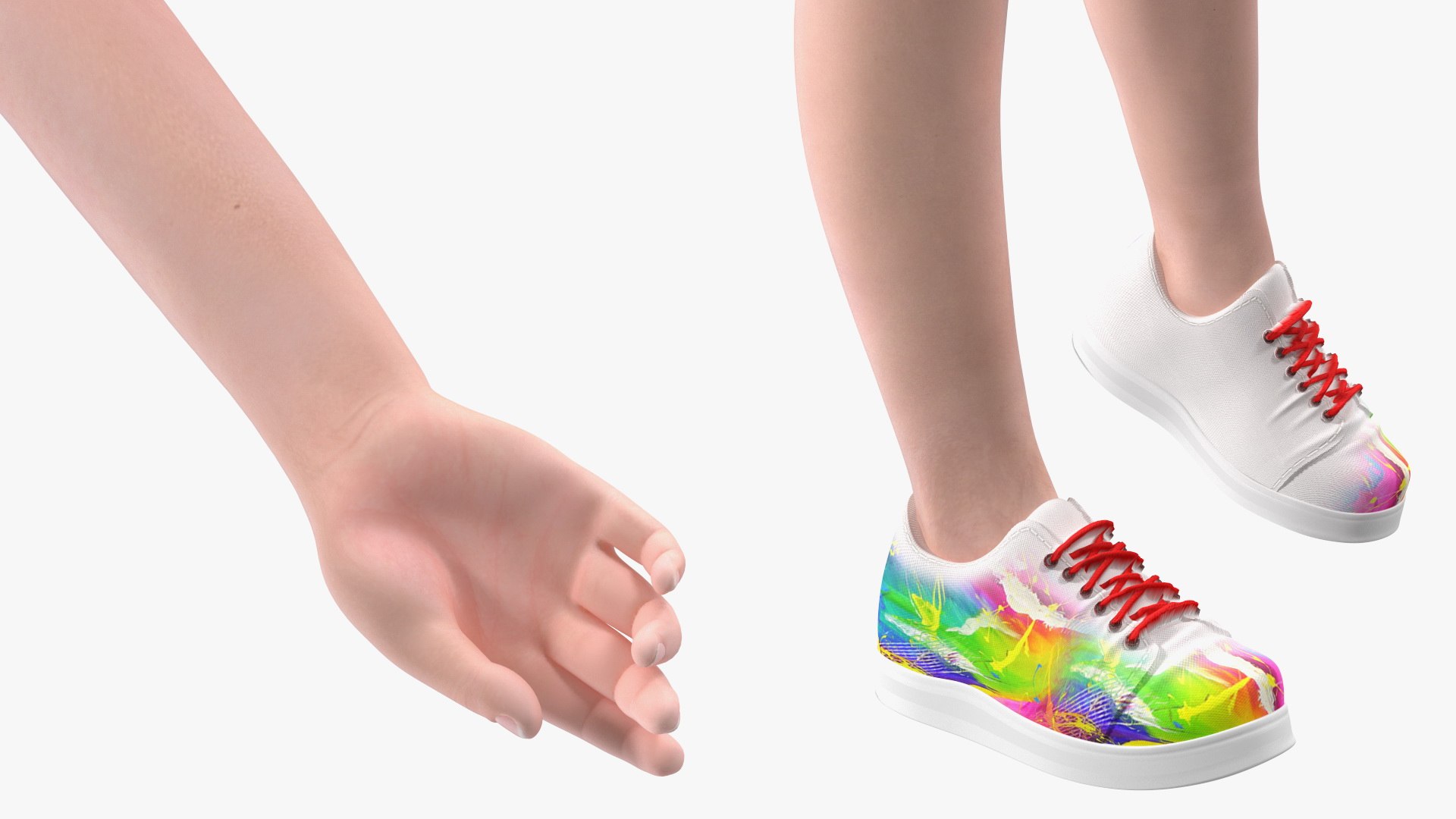 Sport Style Girl Child with Hoop Rigged for Maya 3D model - TurboSquid ...